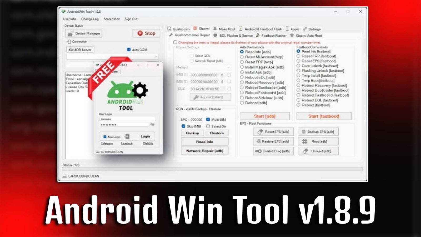 Android Win Tool v1.8.9