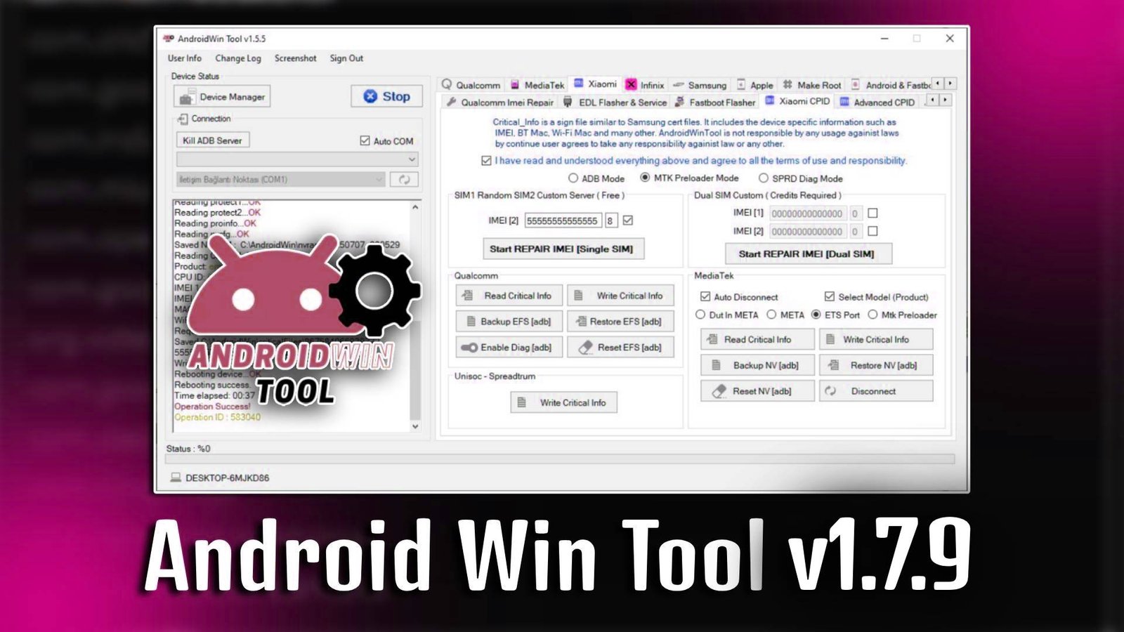 AndroidWin v1.7.9