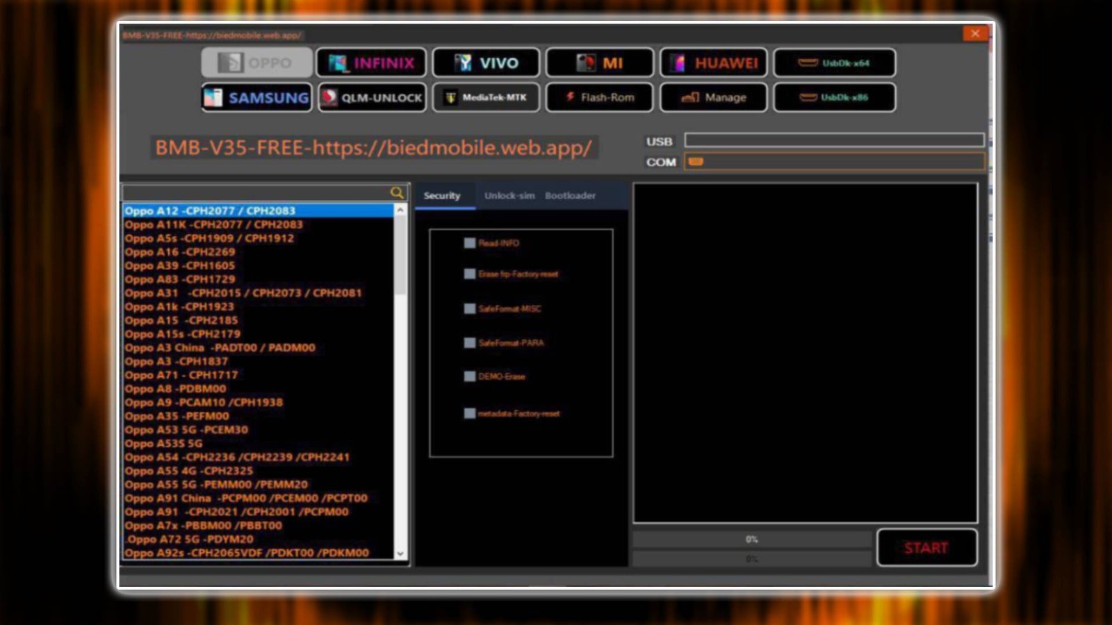 BMB Qualcomm MTK Tool V35