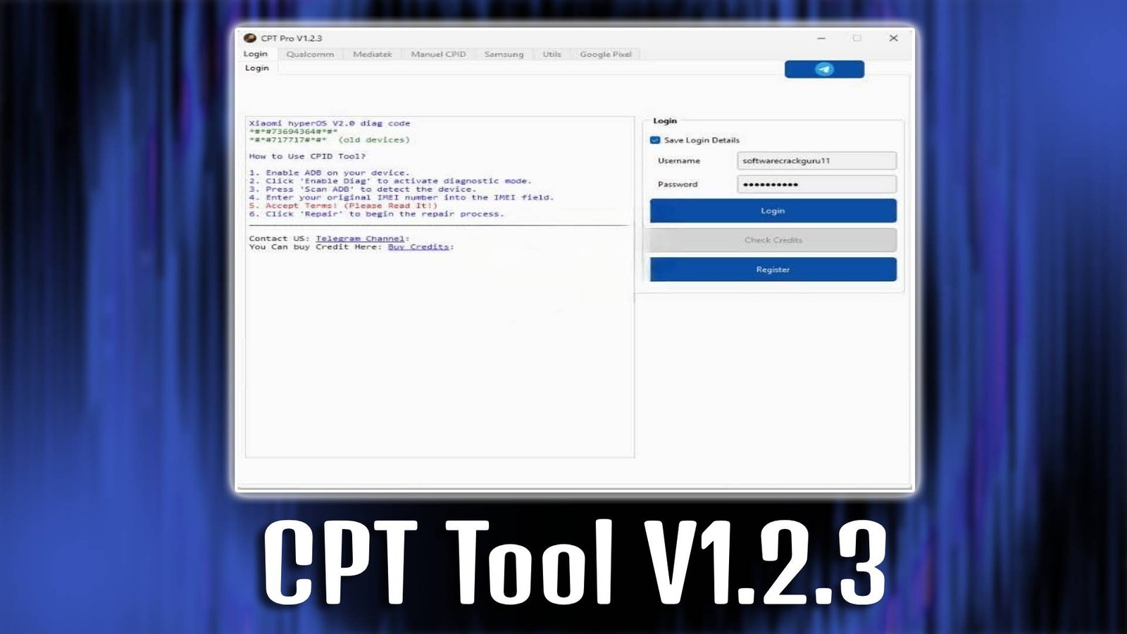 CPT Tool V1.2.3