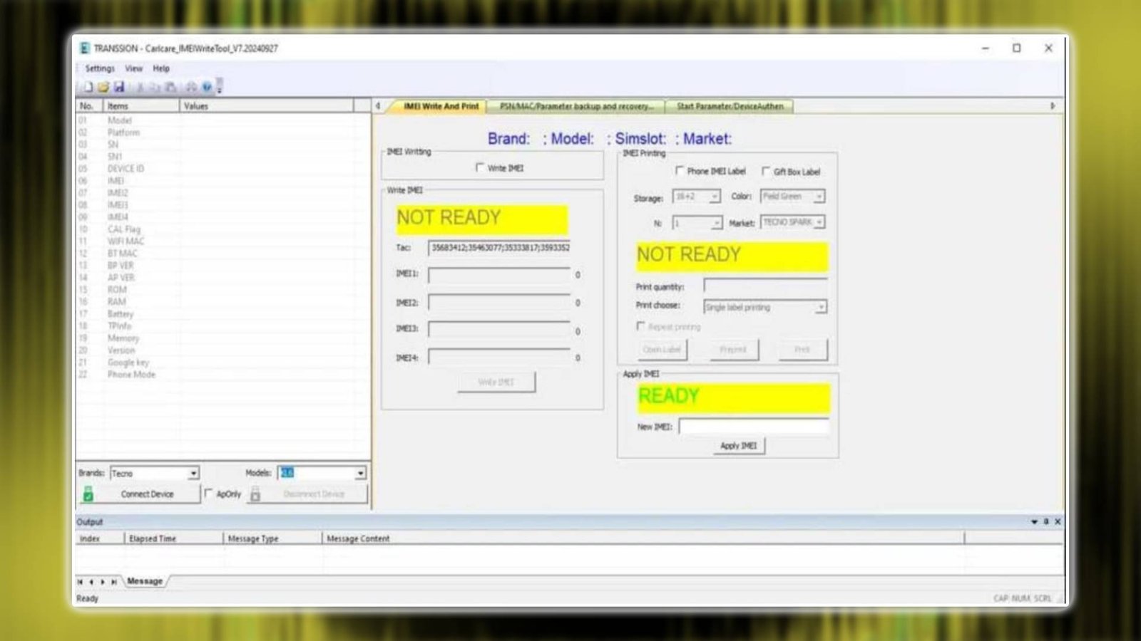 Carlcare IMEI Write Tool v7.20250106