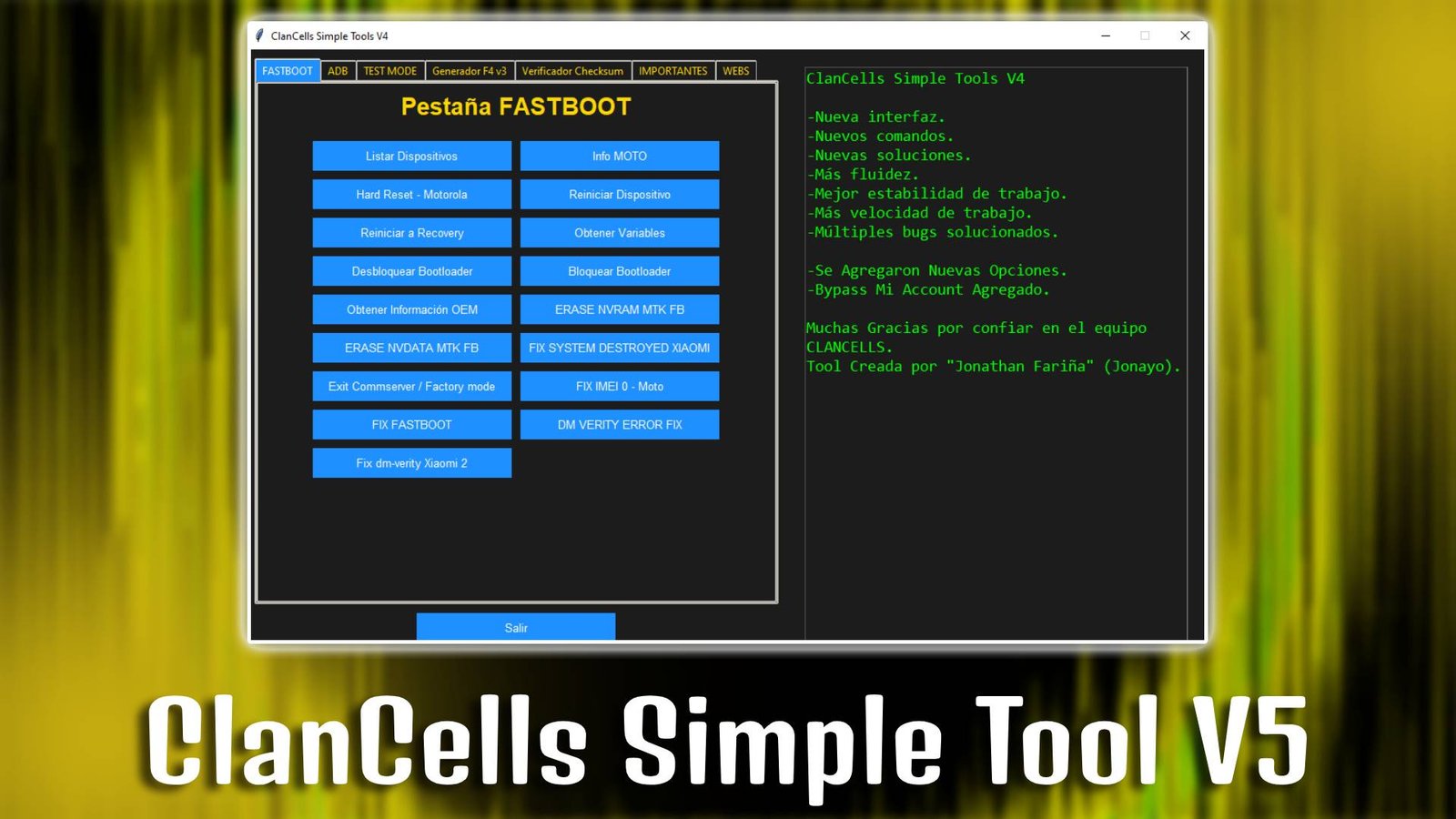 ClanCells Simple Tool V5