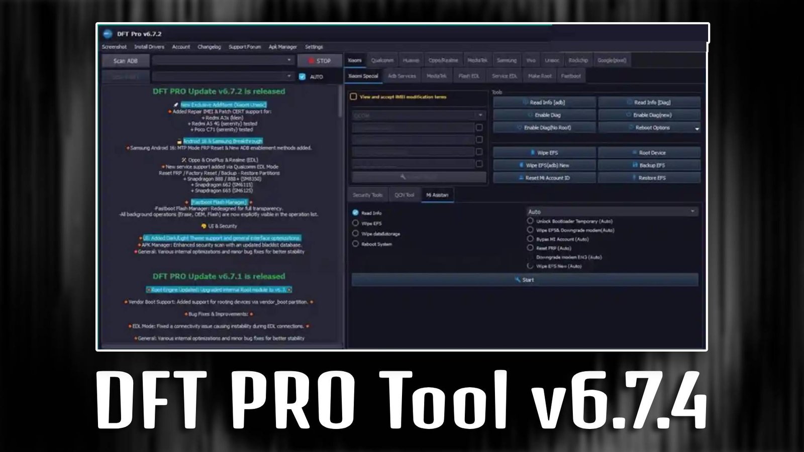 DFT PRO Tool v6.7.4