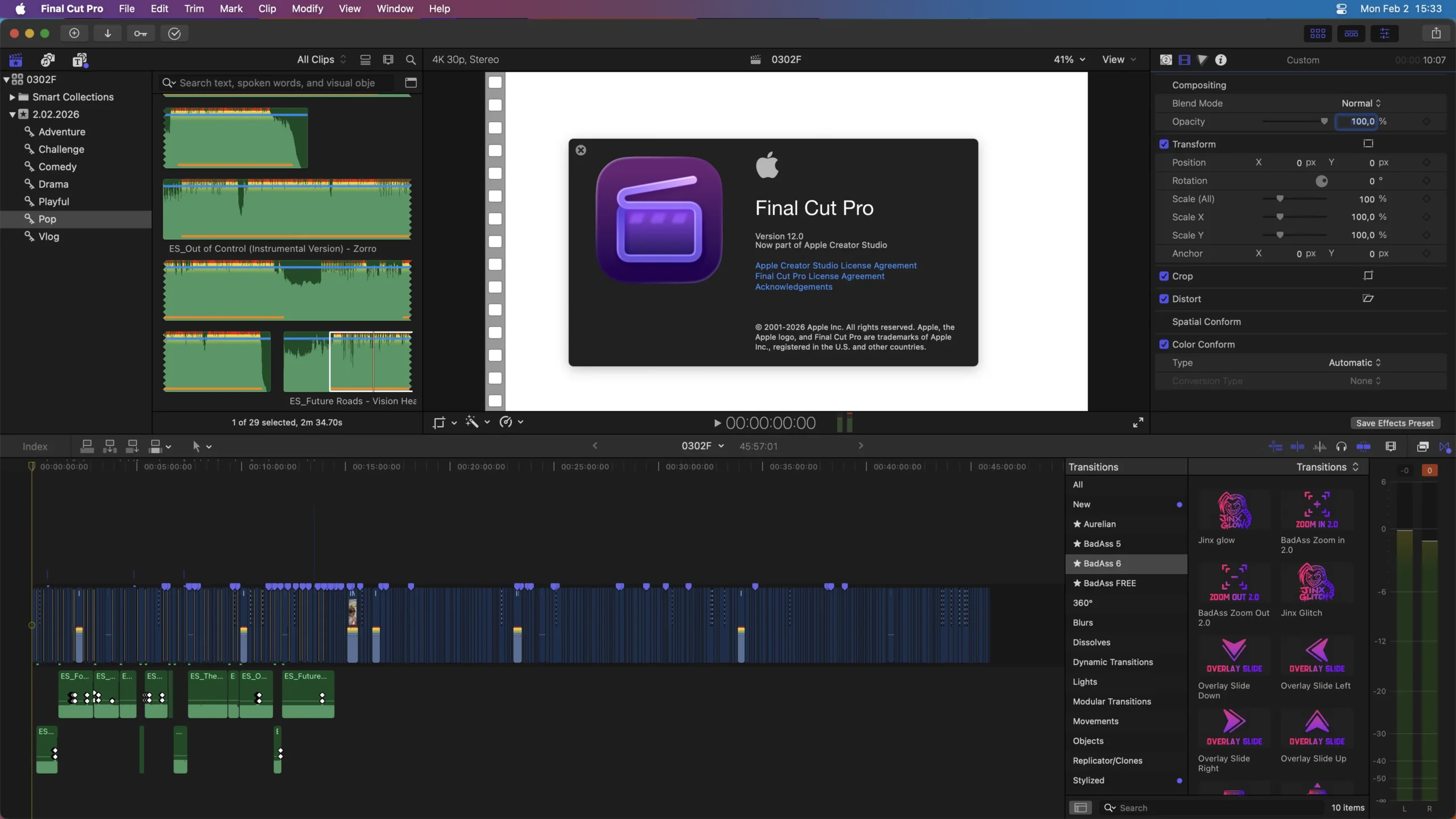 Final Cut Pro 12.0 fix