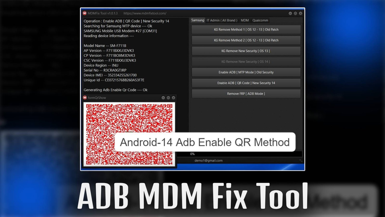 ADB MDM Fix Tool