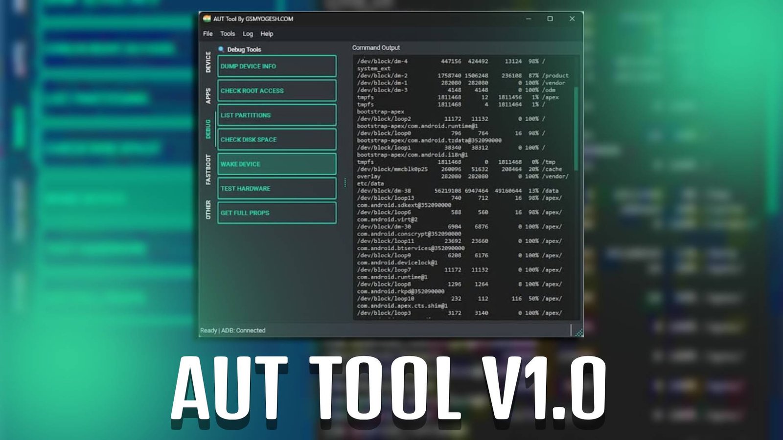 AUT TOOL V1.0