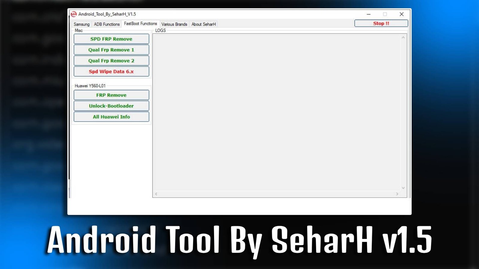 Android Tool By SeharH v1.5
