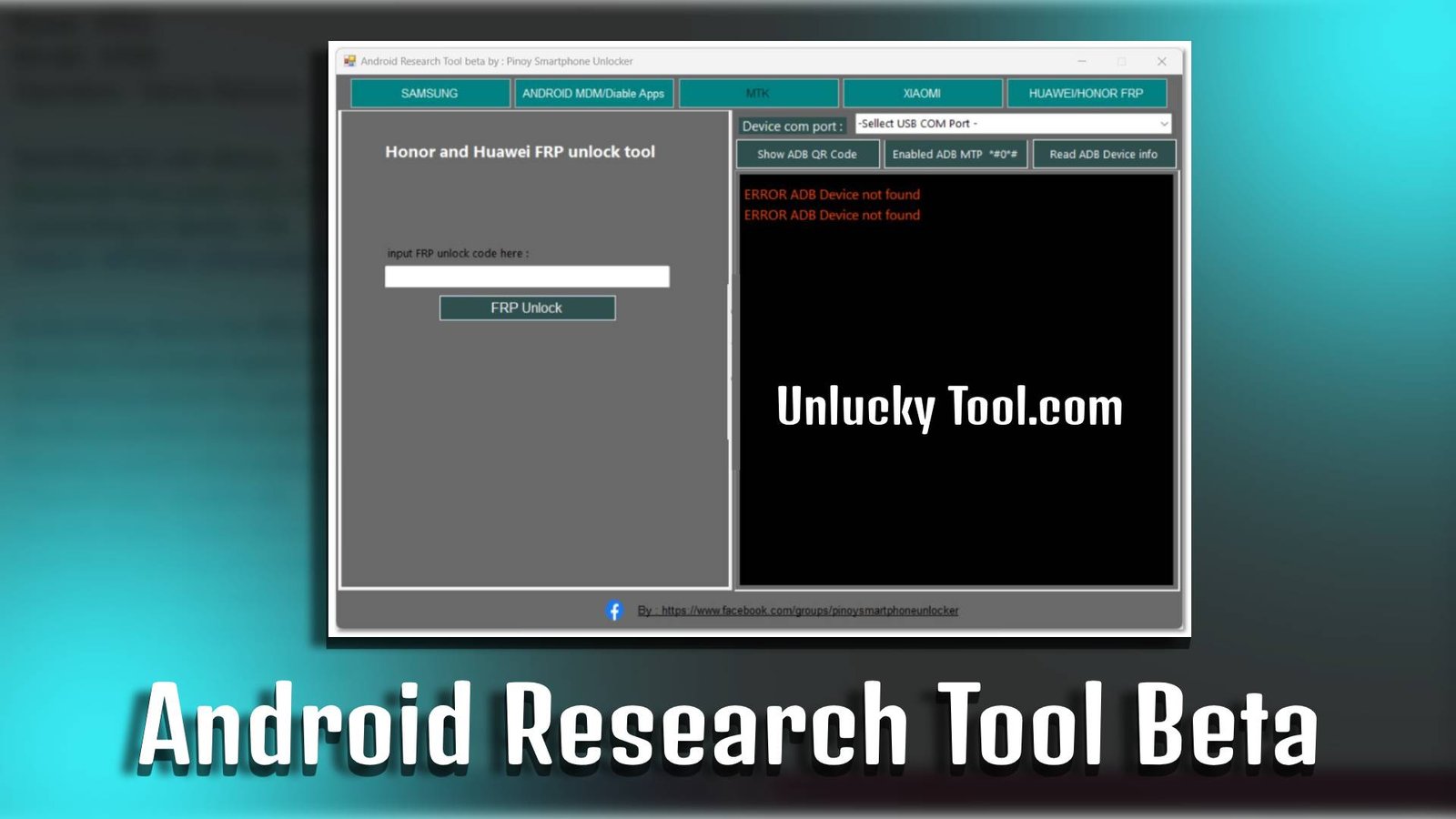 Android Research Tool Beta