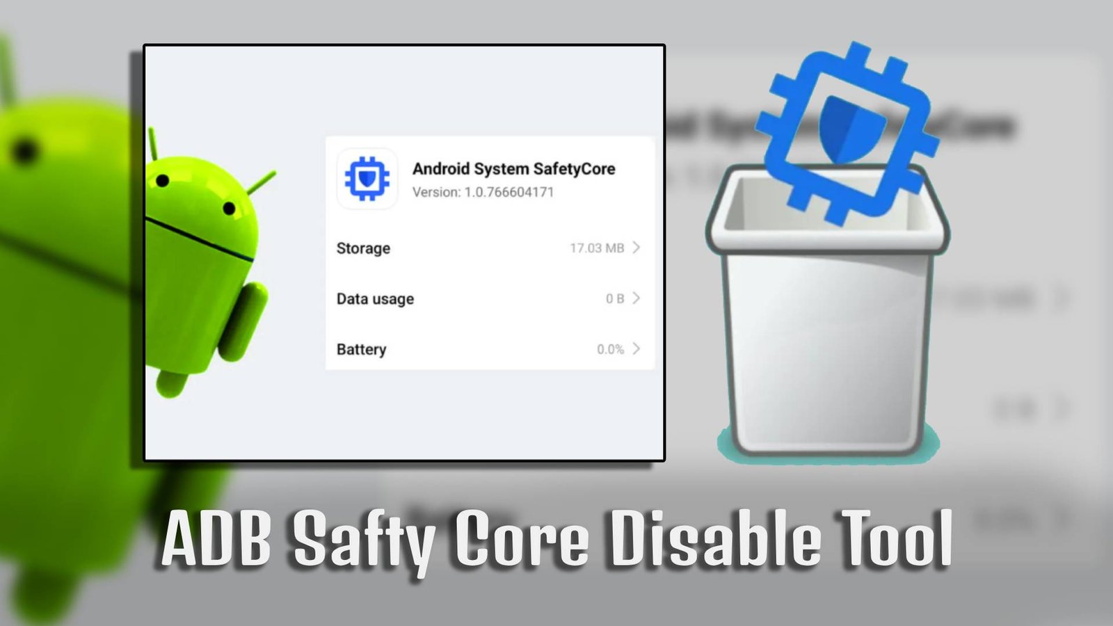 ADB Safty Core Disable Tool