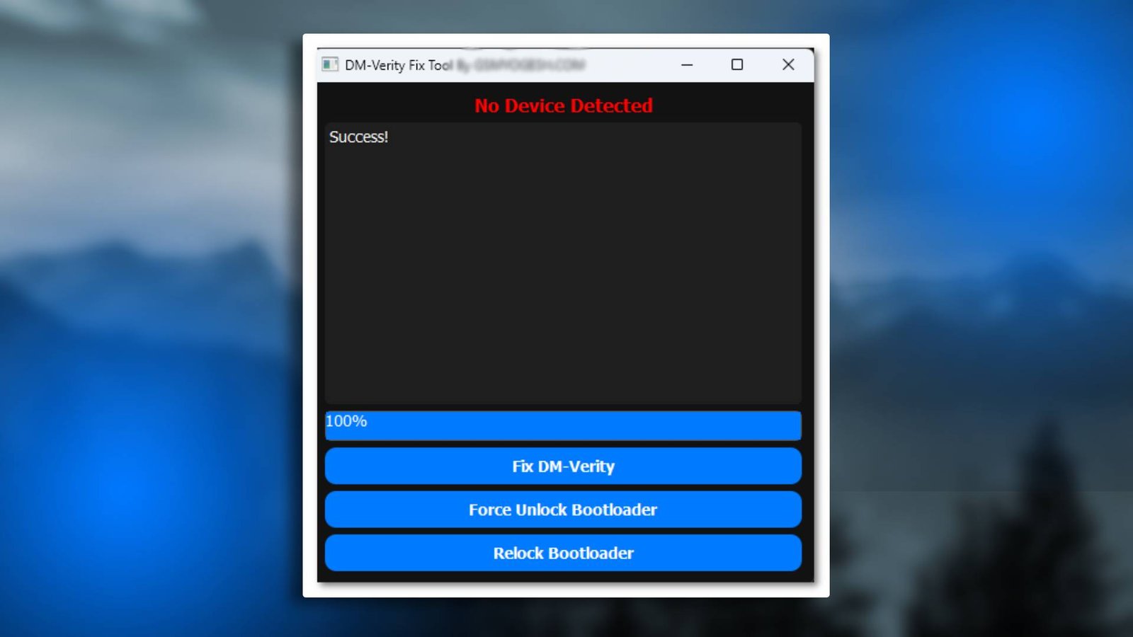 DM-Verity Fix Tool All Models