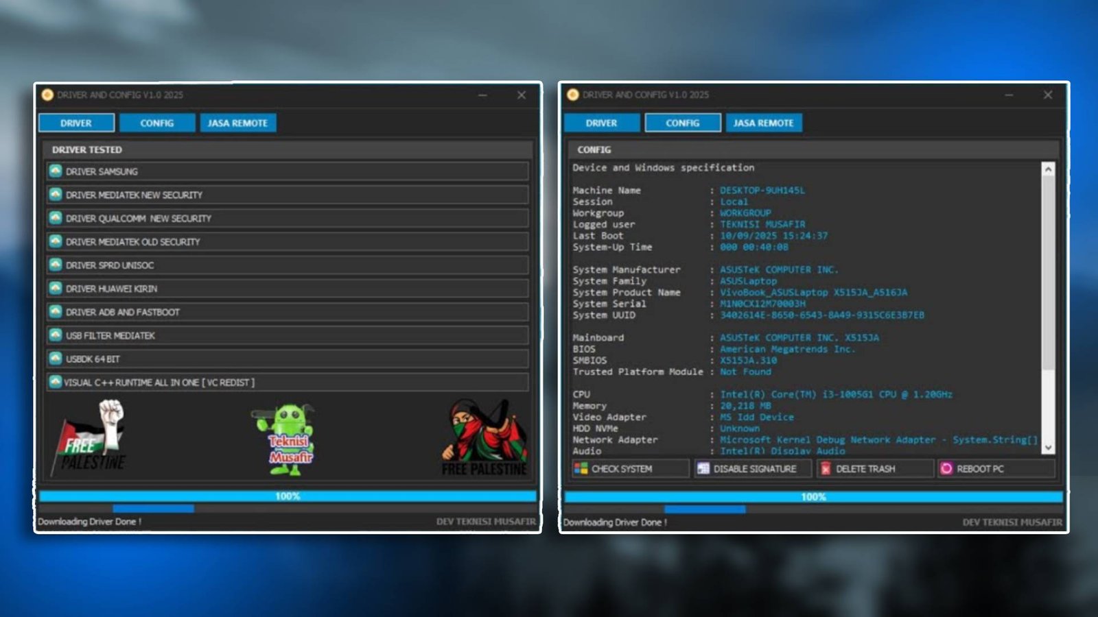 Driver Teksir V1.0 2025