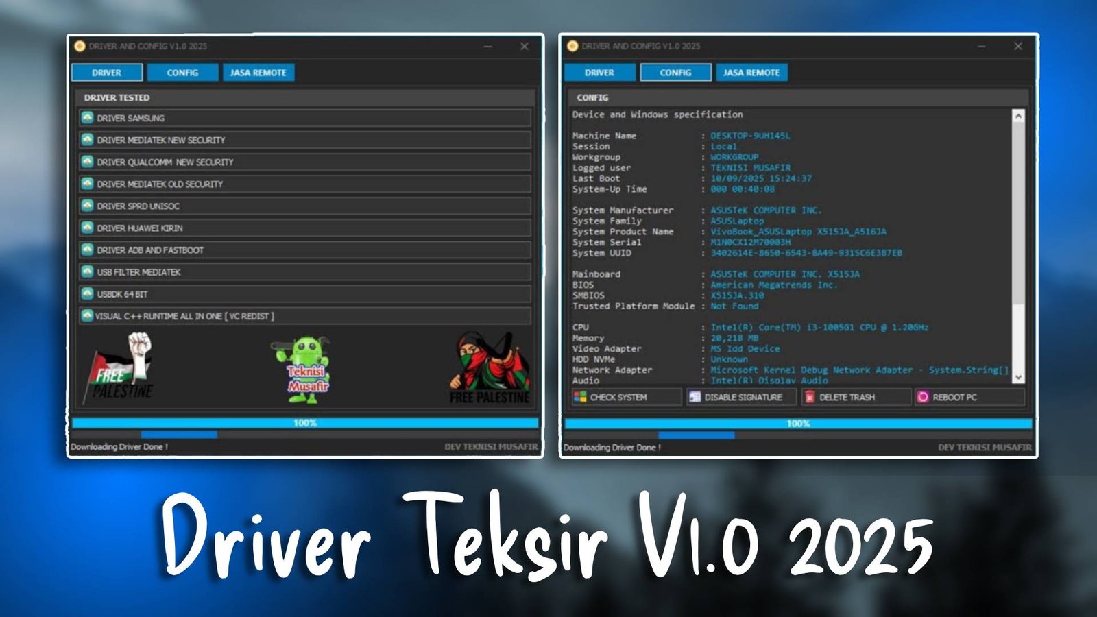 Driver Teksir V1.0 2025