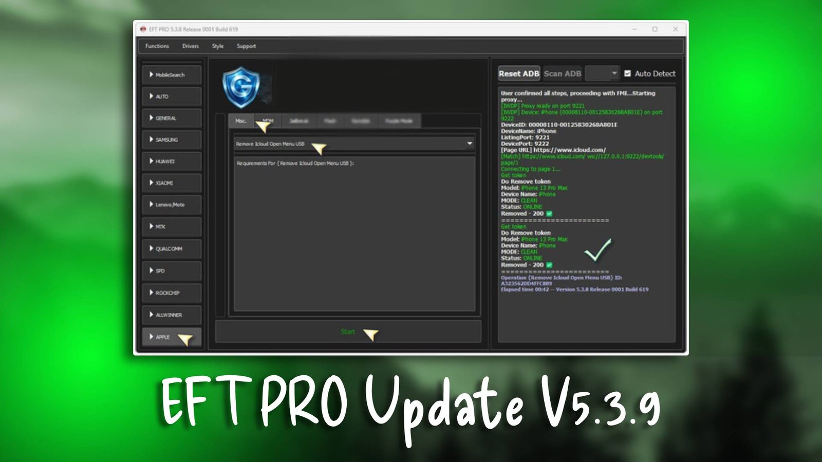 EFT PRO Update V5.3.9