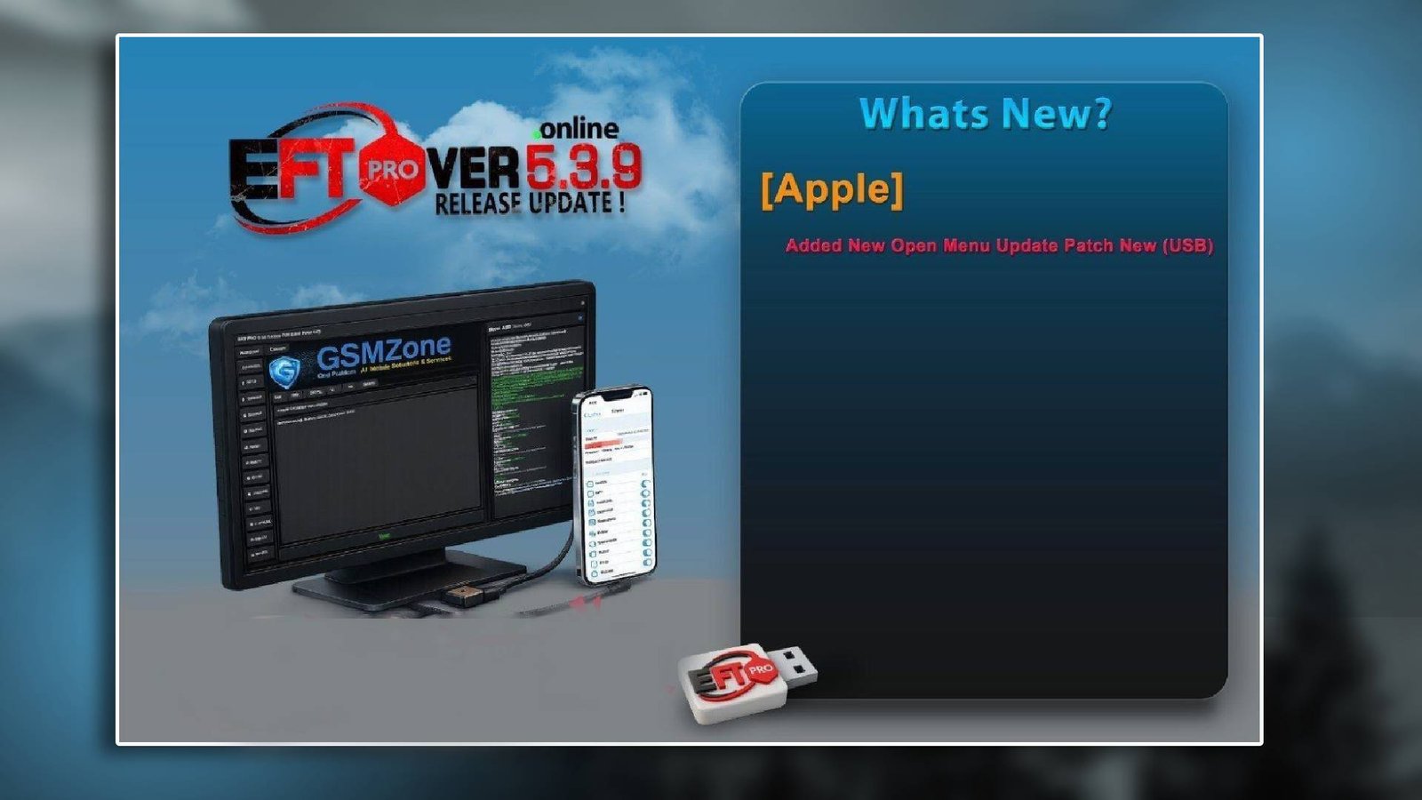 EFT Pro Dongle update V5.3.7