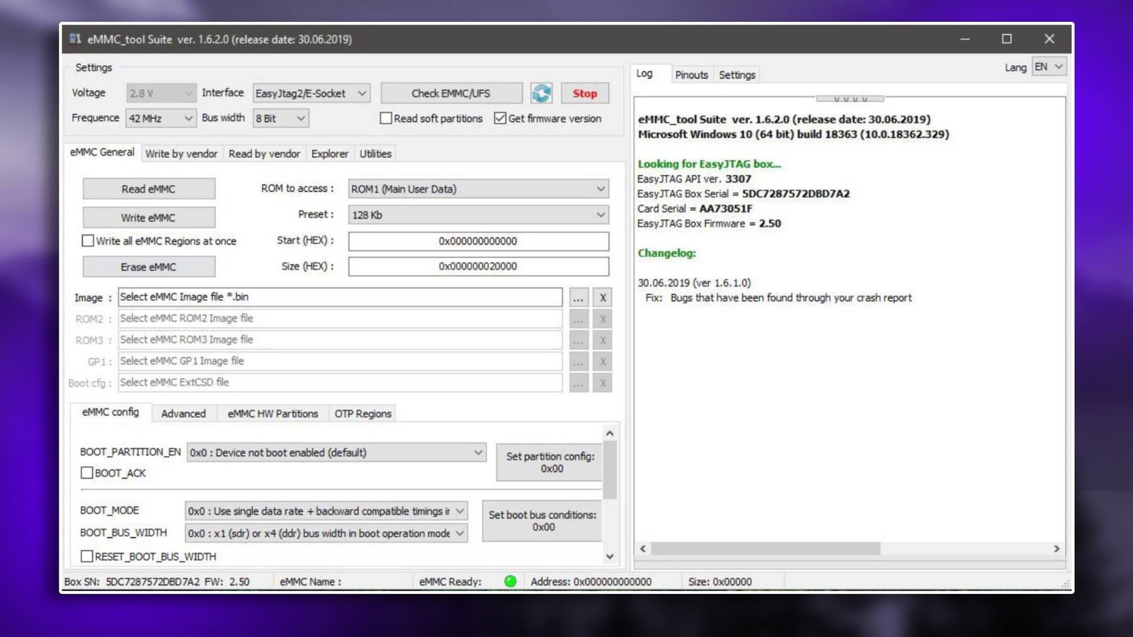 Easy JTAG Plus Box v2.1.0.0