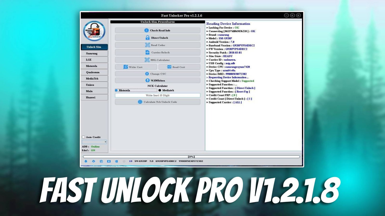 Fast Unlock Pro V1.2.1.8