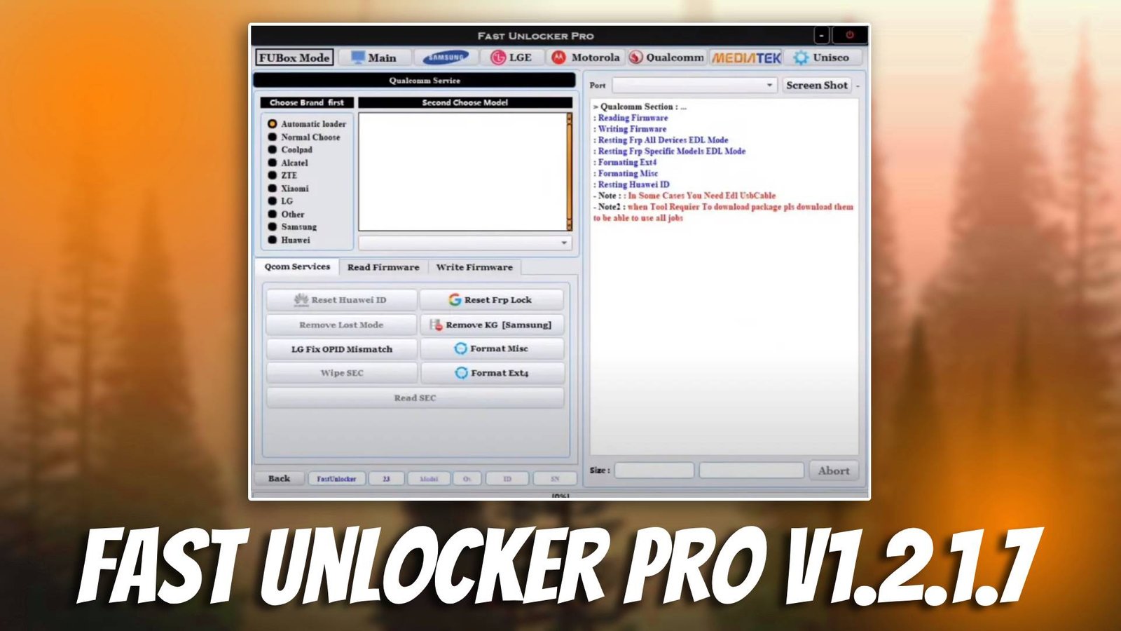 Fast Unlocker Pro V1.2.1.7
