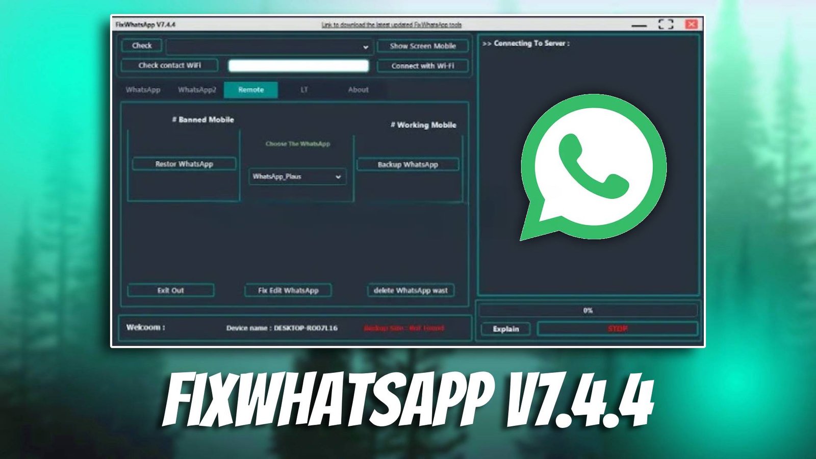 FixWhatsApp V7.4.4