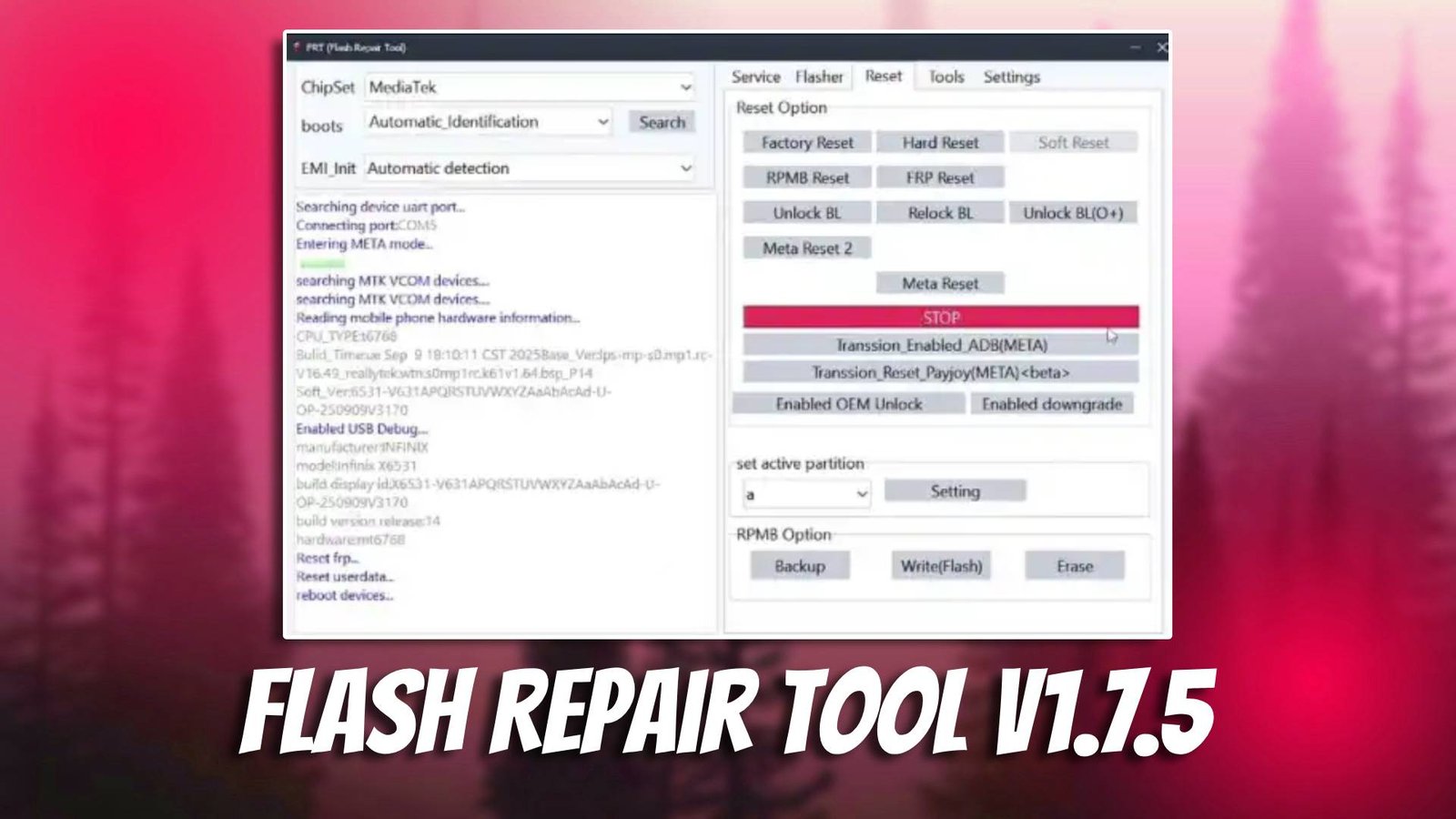 Flash Repair Tool V1.7.5