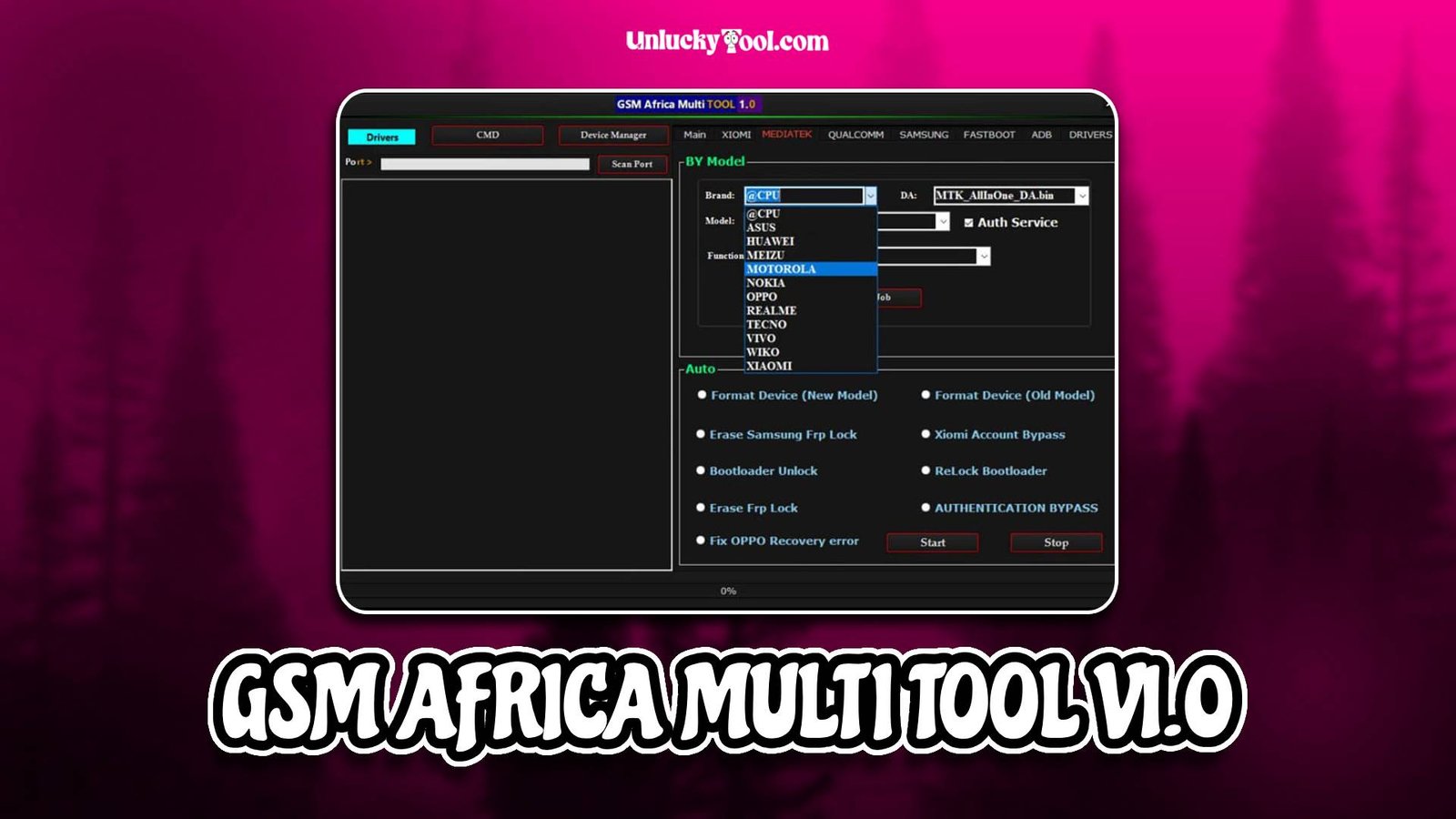 GSM AFRICA MULTI TOOL V1.0