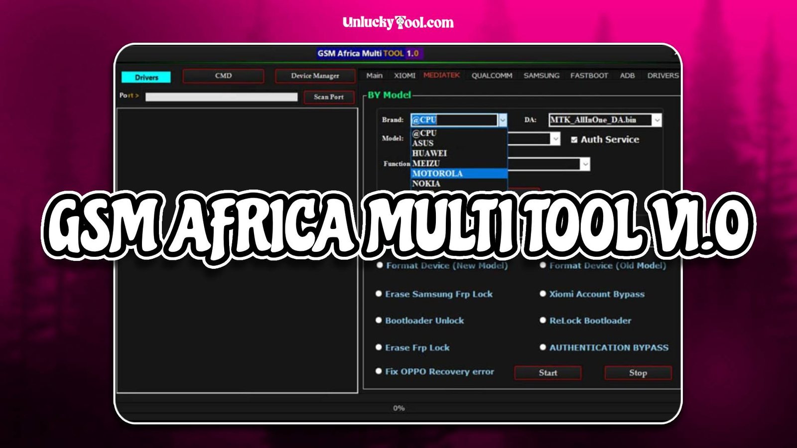 GSM AFRICA MULTI TOOL V1.0