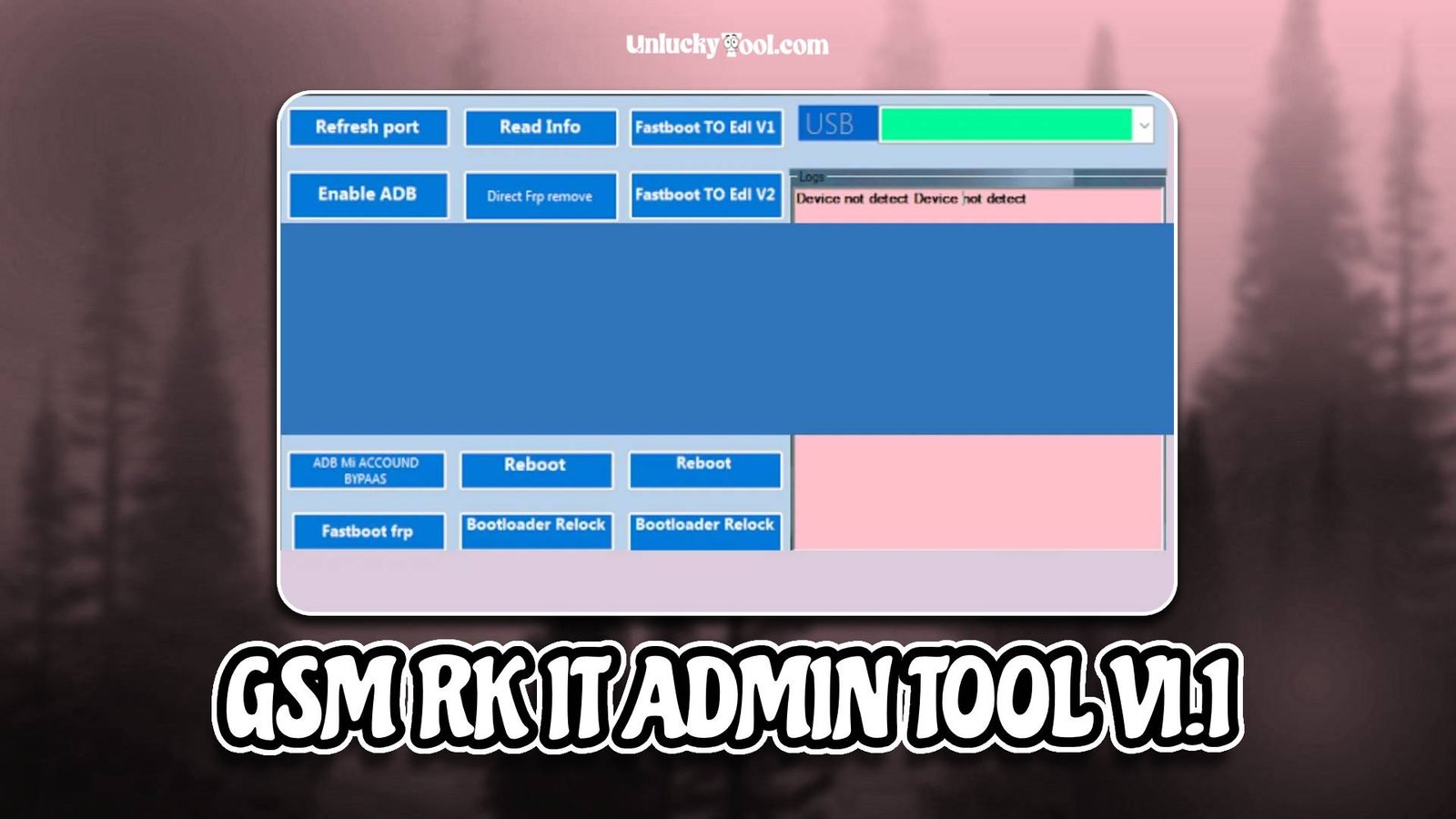 GSM RK IT ADMIN TOOL V1.1