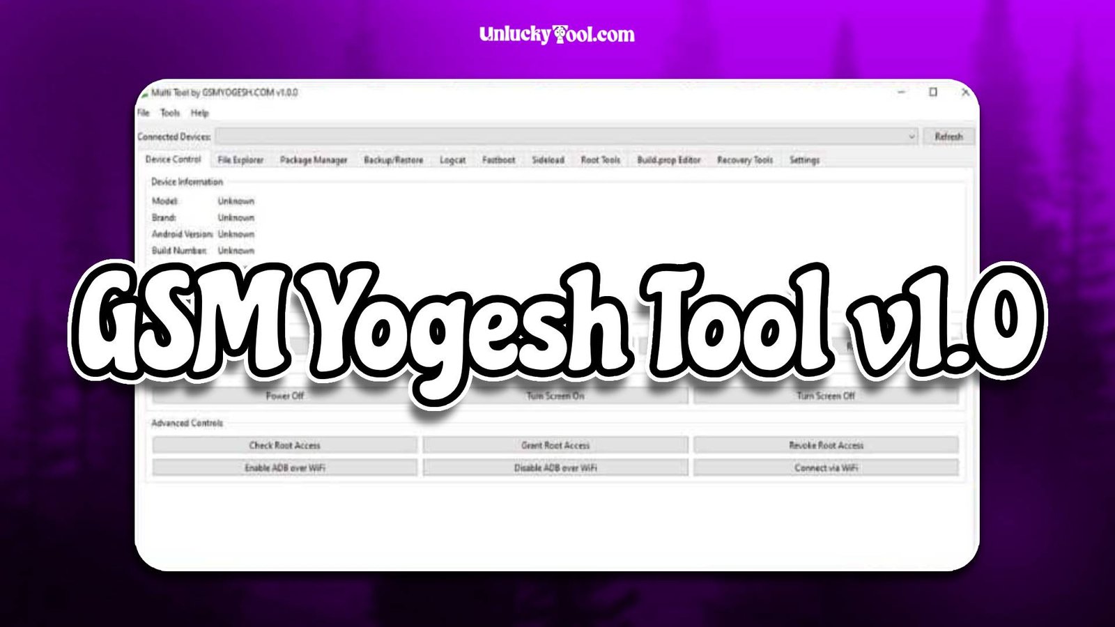 GSM Yogesh Tool v1.0