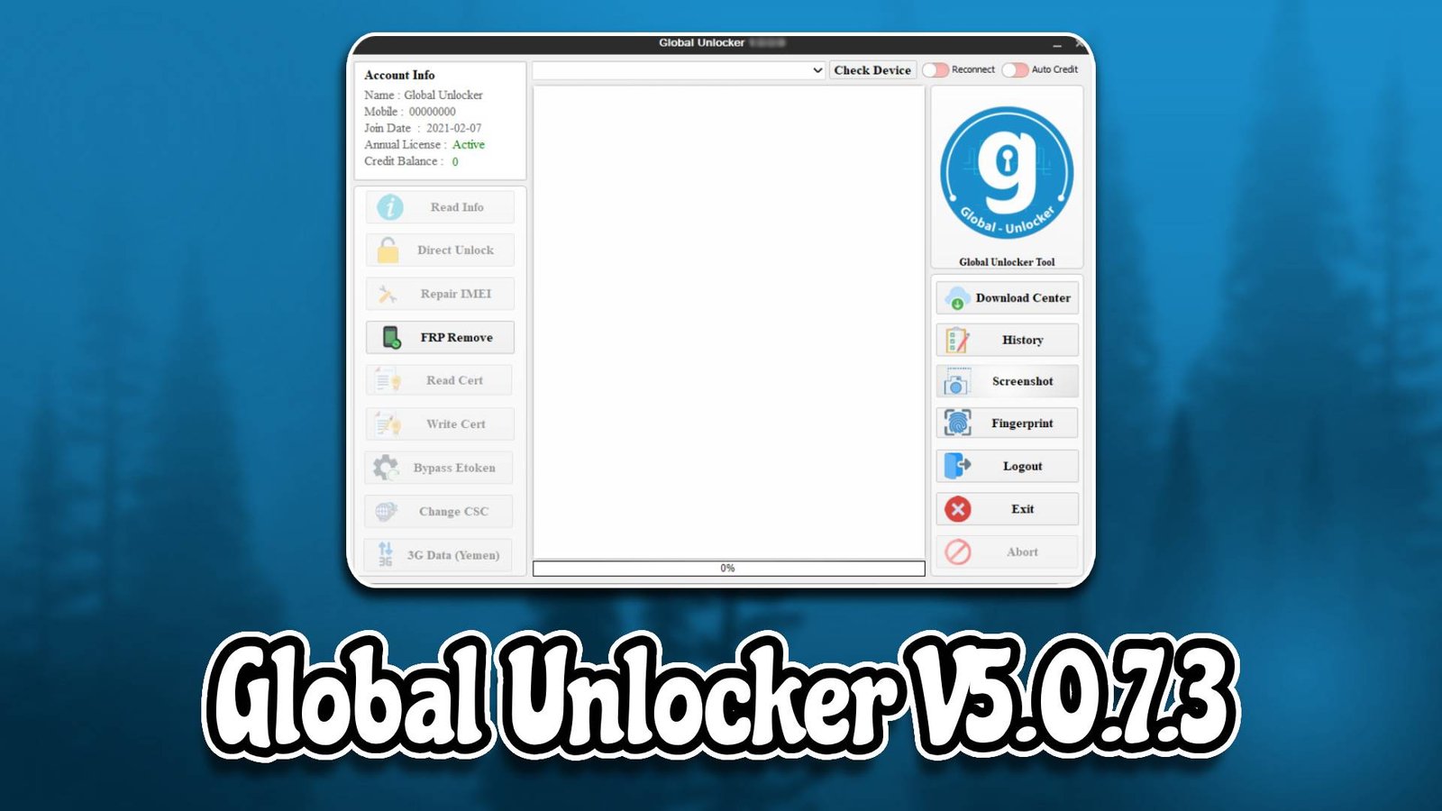 Global Unlocker V5.0.7.3