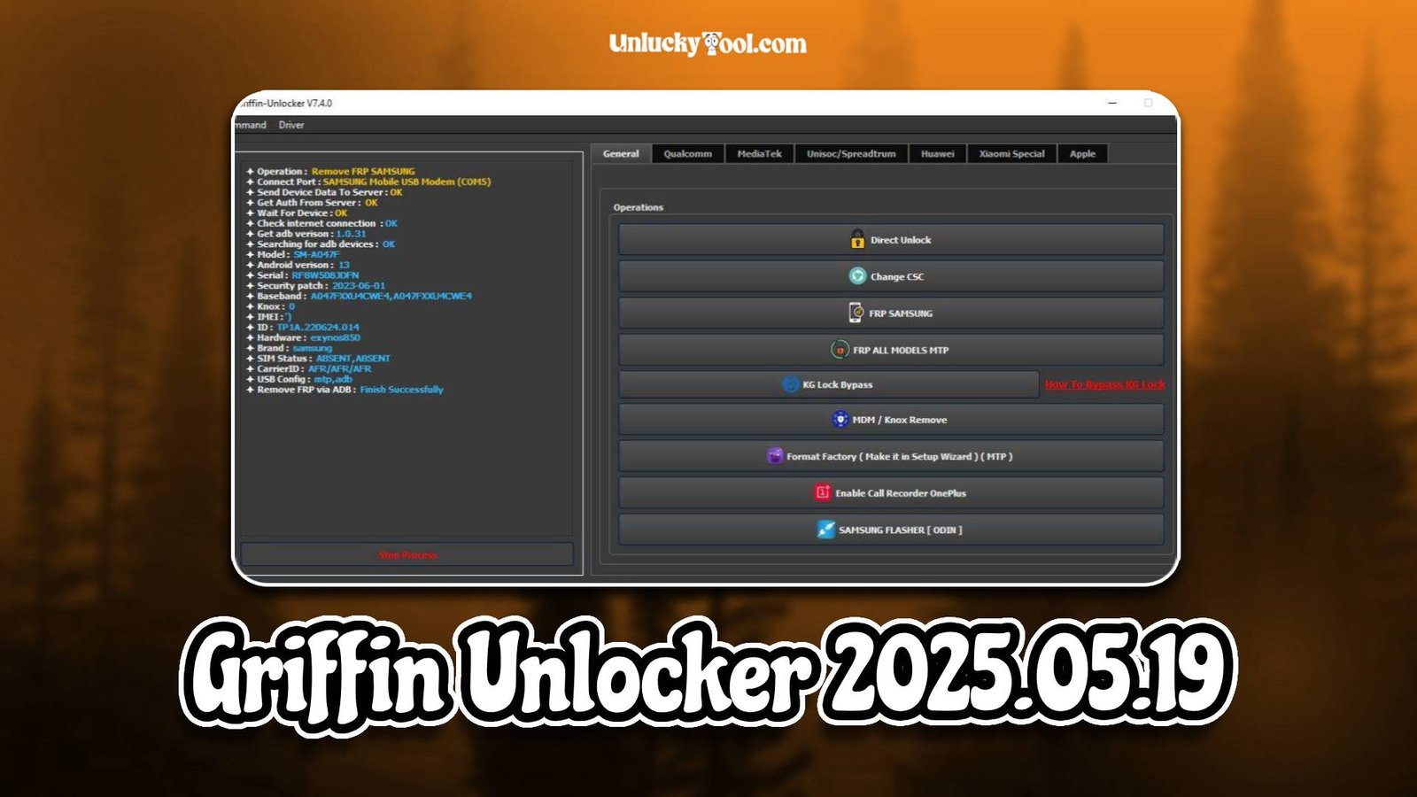 Griffin Unlocker 2025.05.19