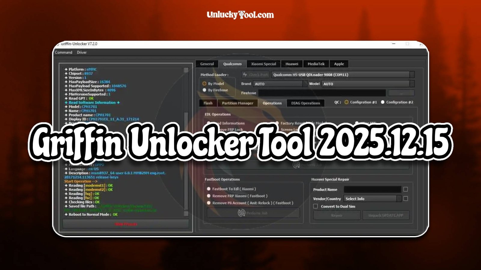 Griffin Unlocker Tool 2025.12.15