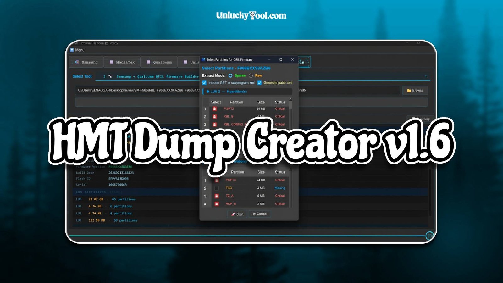 HMT Dump Creator v1.6