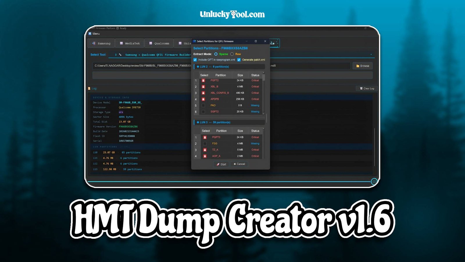 HMT Dump Creator v1.6