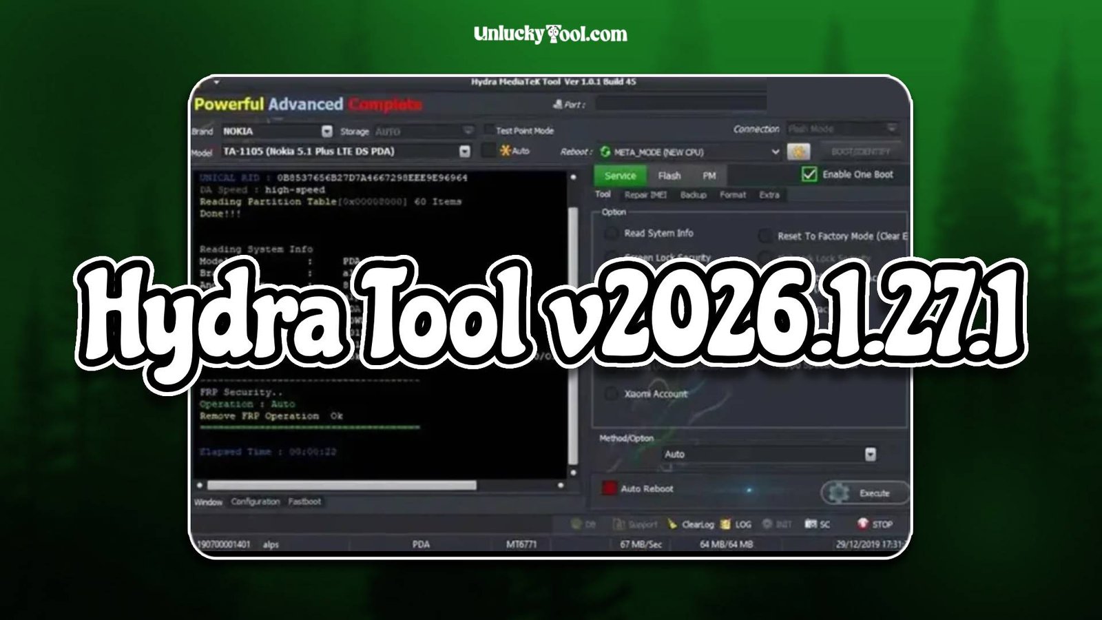 Hydra Tool v2026.1.27.1