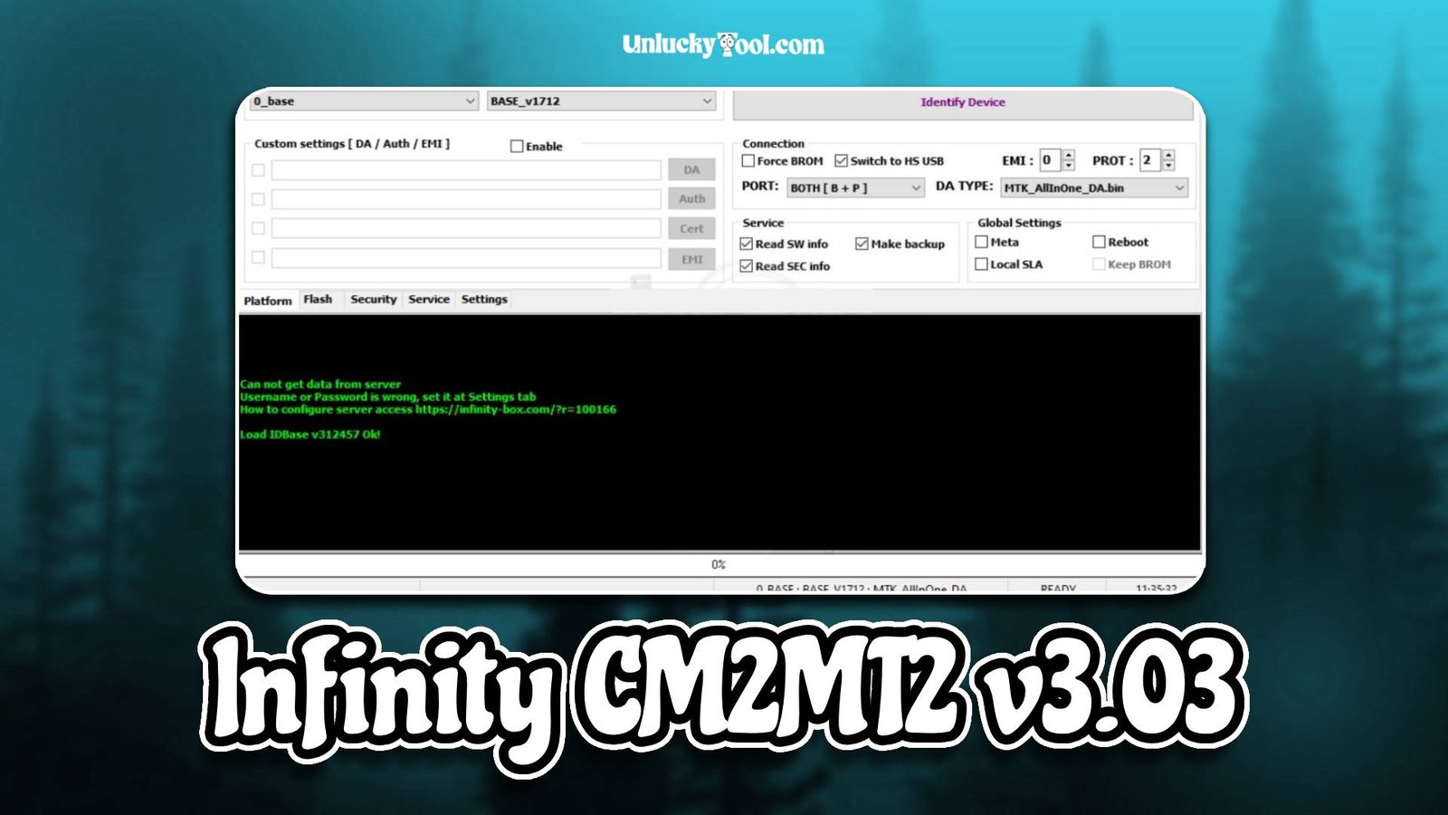 Infinity CM2MT2 v3.03