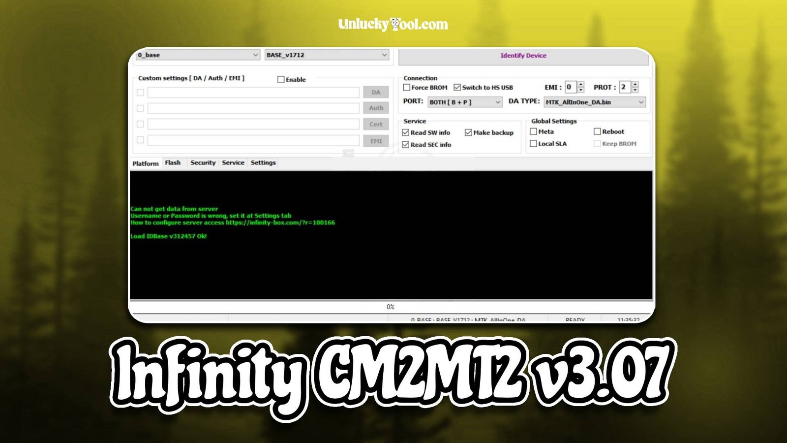 Infinity CM2MT2 v3.07