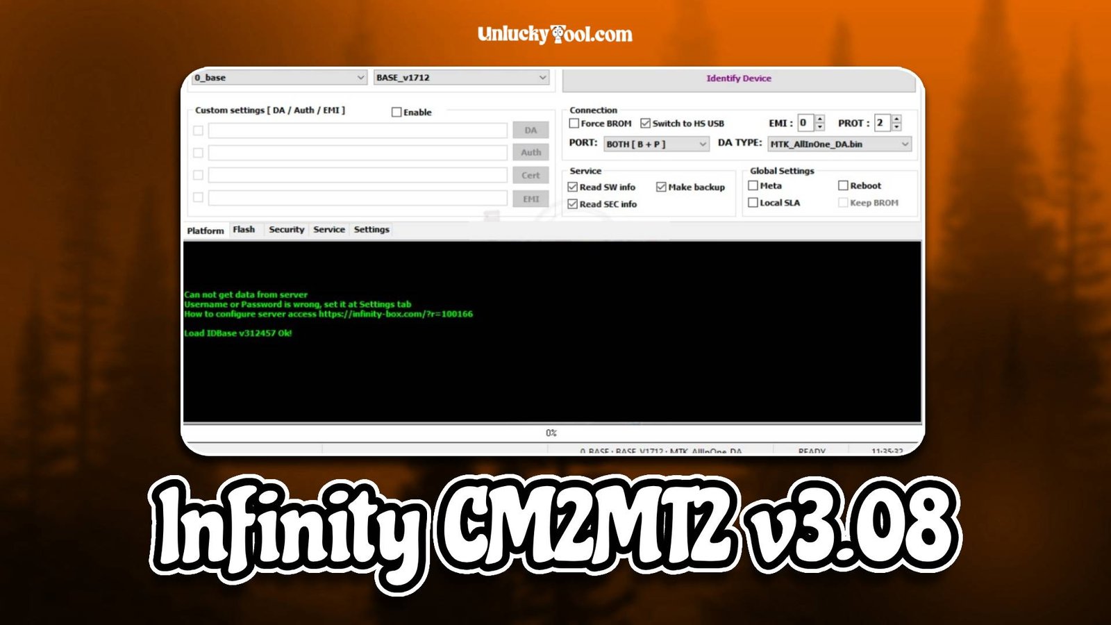 Infinity CM2MT2 v3.08
