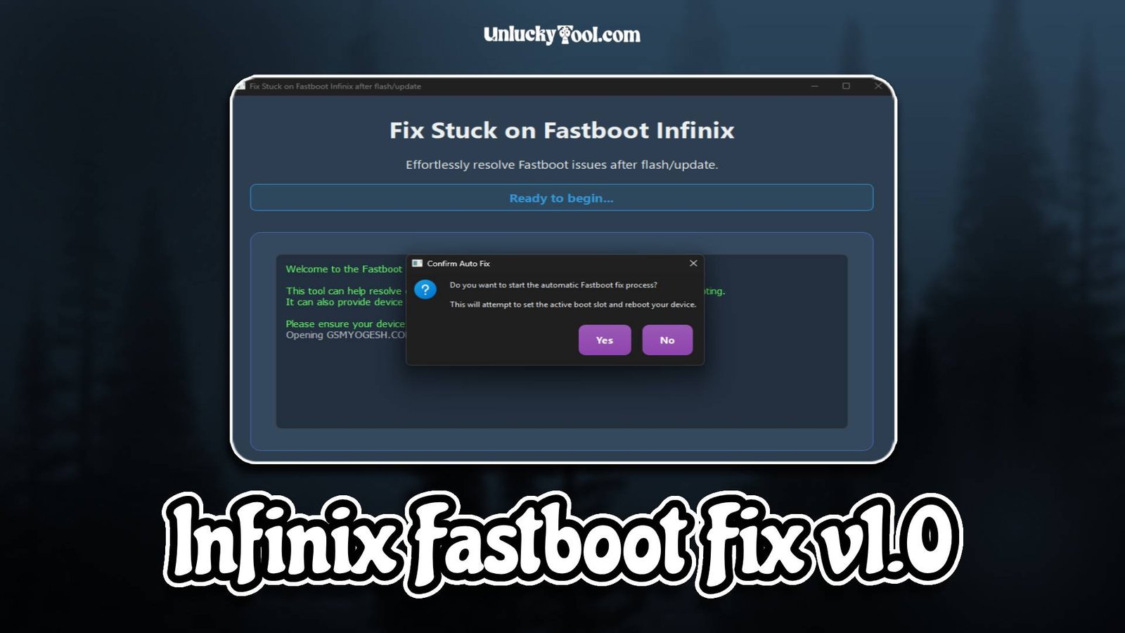 Infinix Fastboot Fix