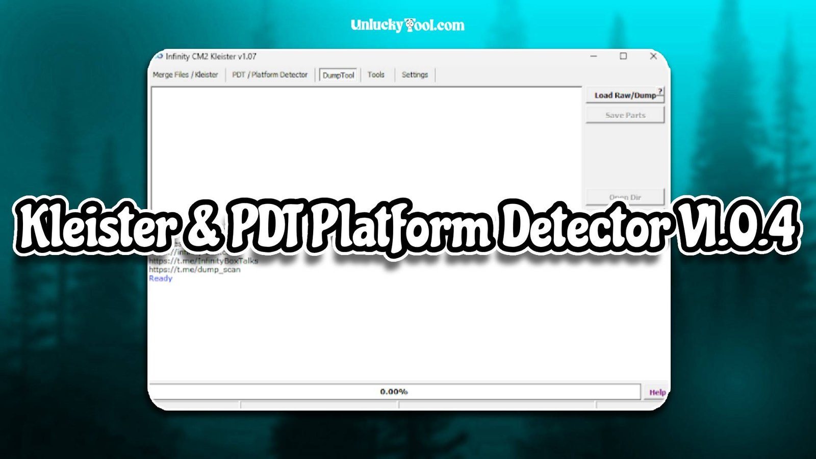 Kleister and PDT Platform Detector V1.0.4