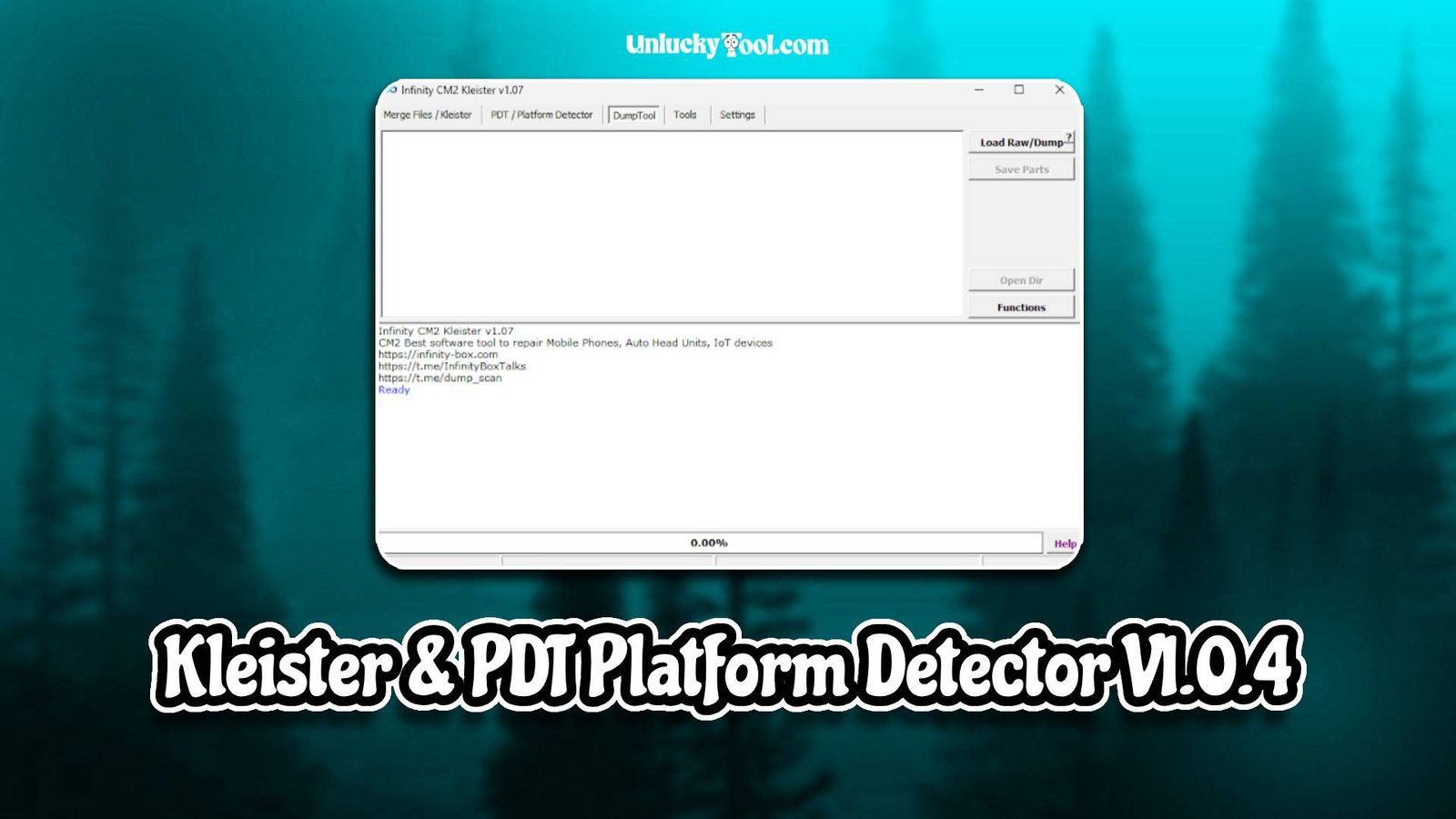 Kleister and PDT Platform Detector V1.0.4