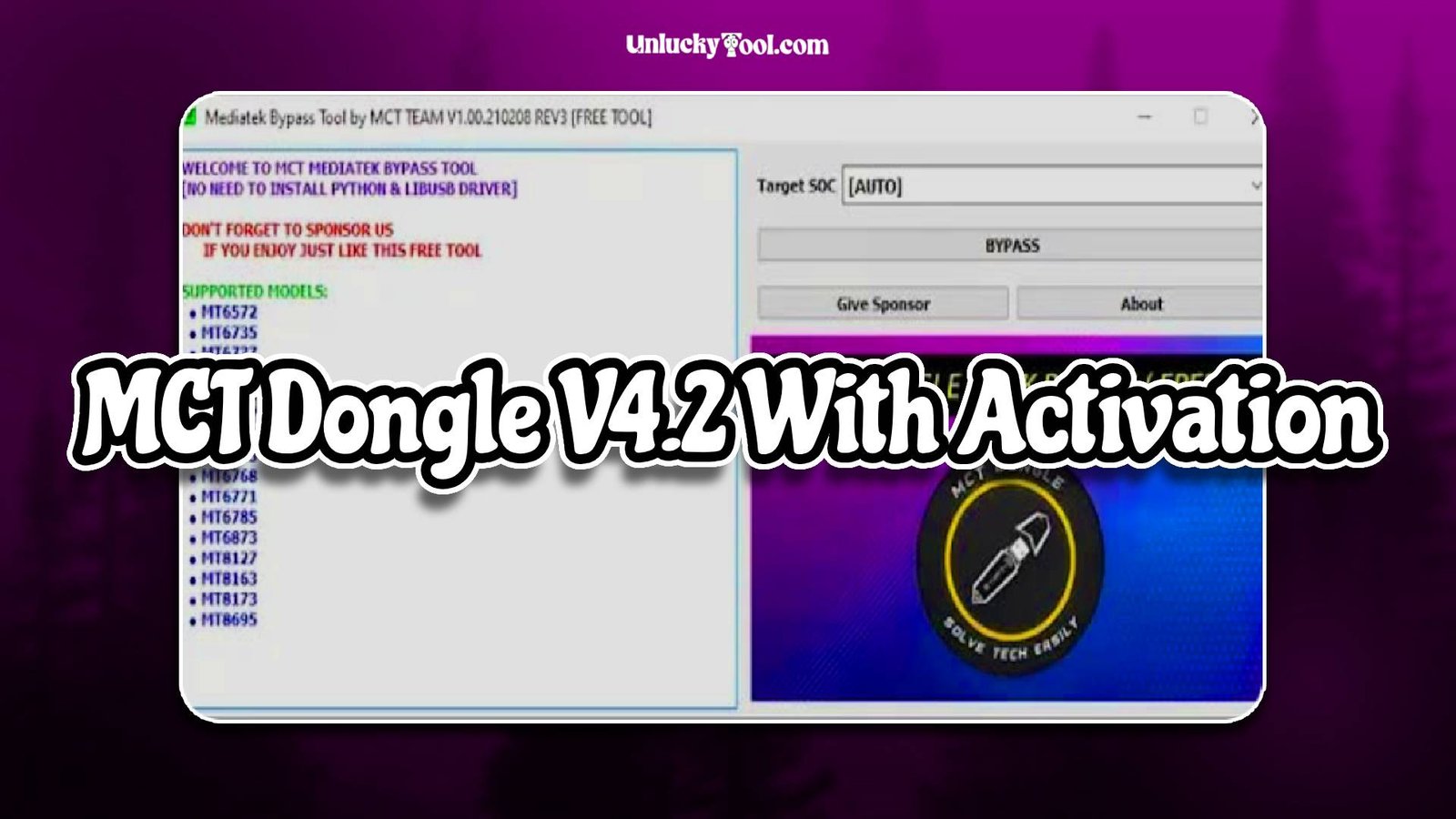 MCT Dongle V4.2 With Activation