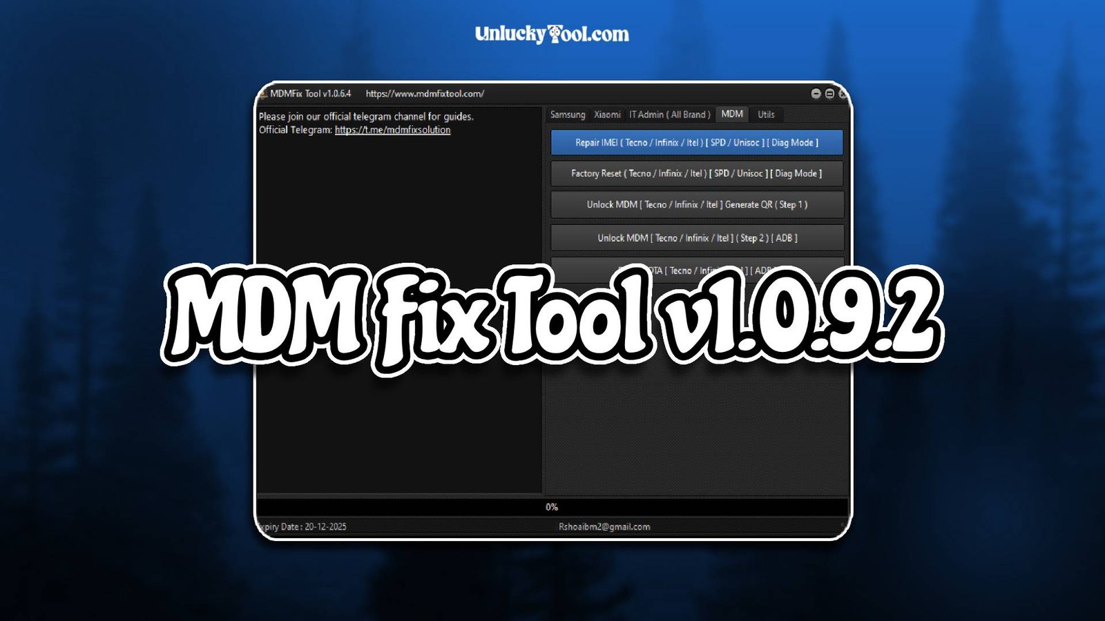 MDM Fix Tool v1.0.9.2