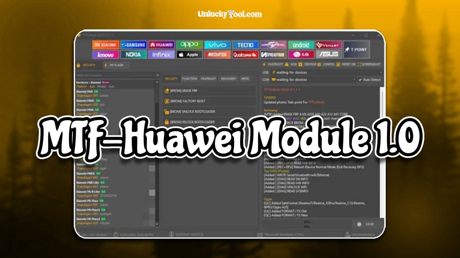 MTF-Huawei Module 1.0