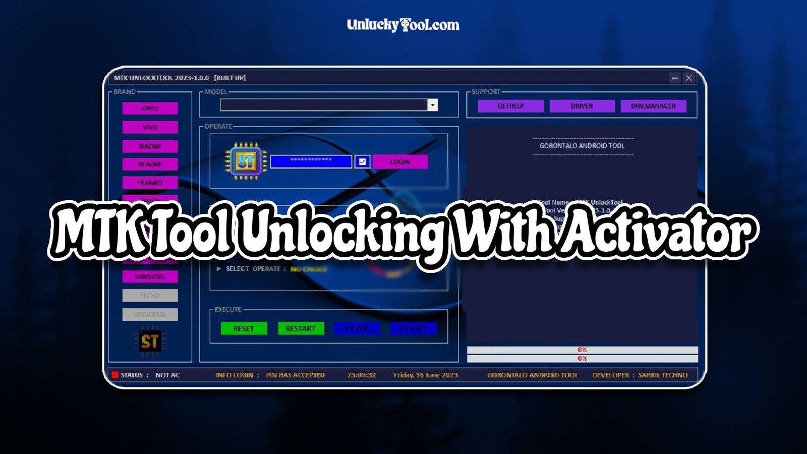 MTK Tool Unlocking With Activator