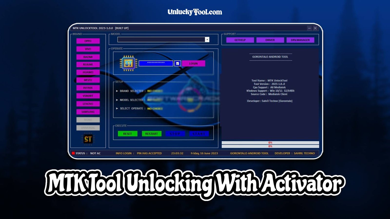 MTK Tool Unlocking With Activator