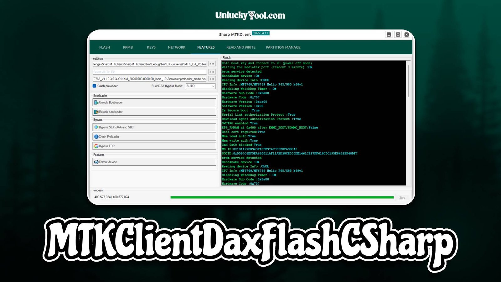 MTKClientDaxFlashCSharp
