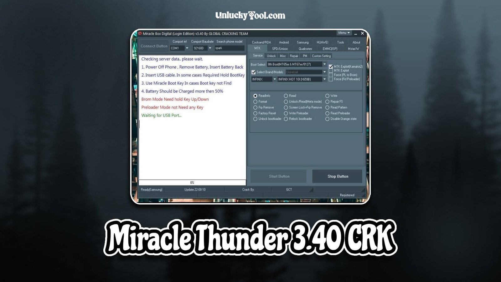 Miracle Thunder 3.40 CRK