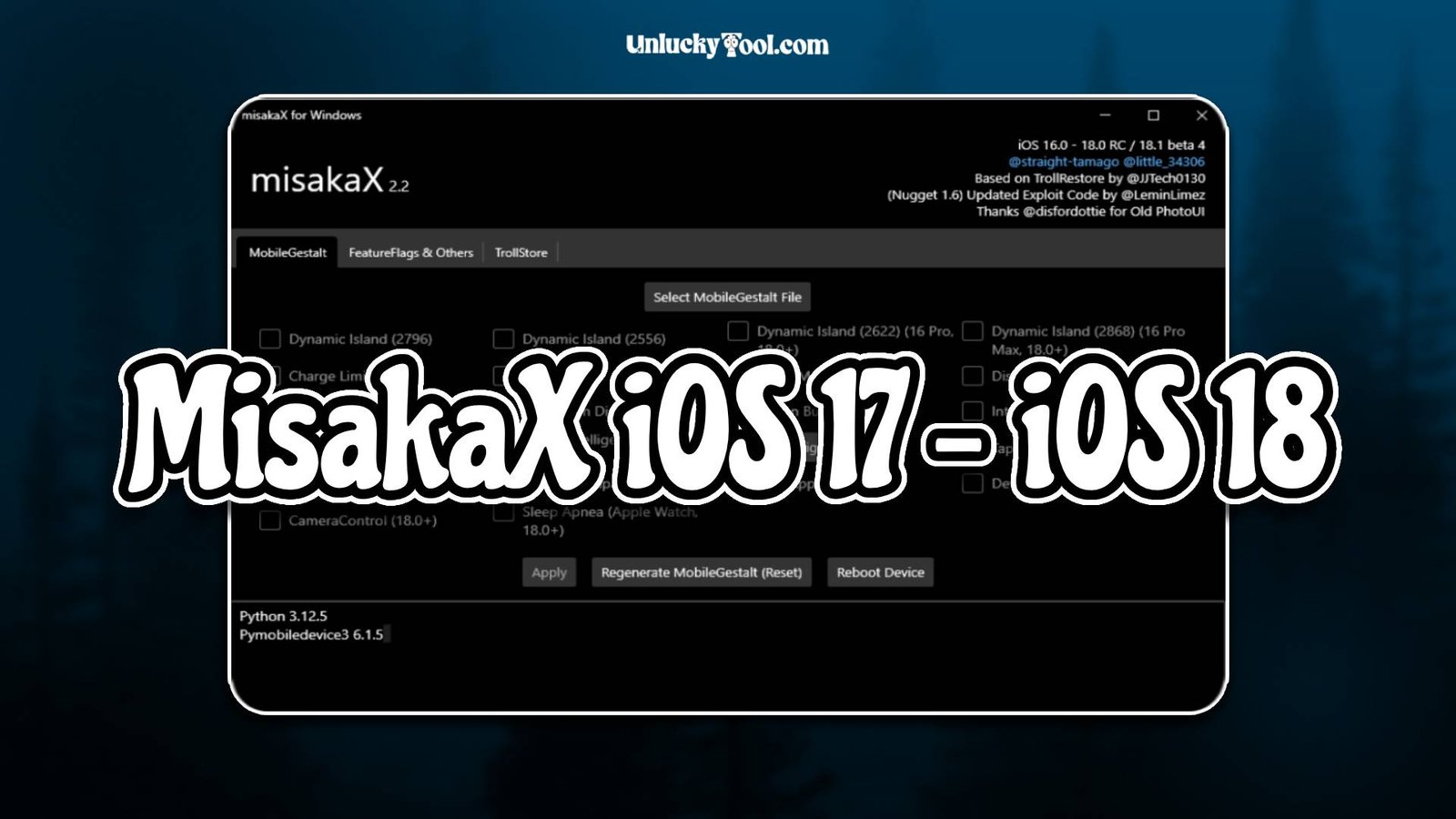 MisakaX iOS 17 – iOS 18