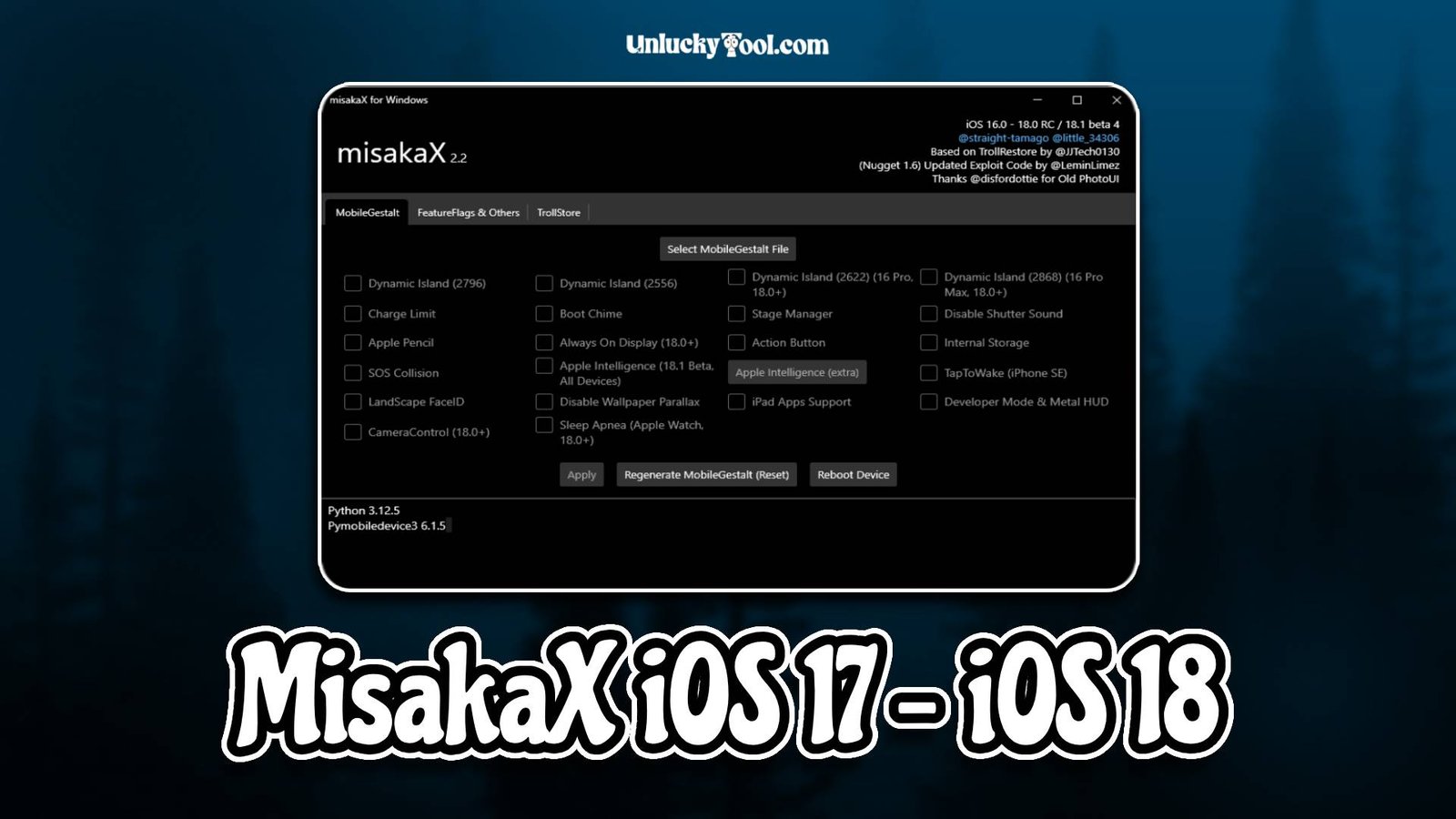 MisakaX iOS 17 – iOS 18