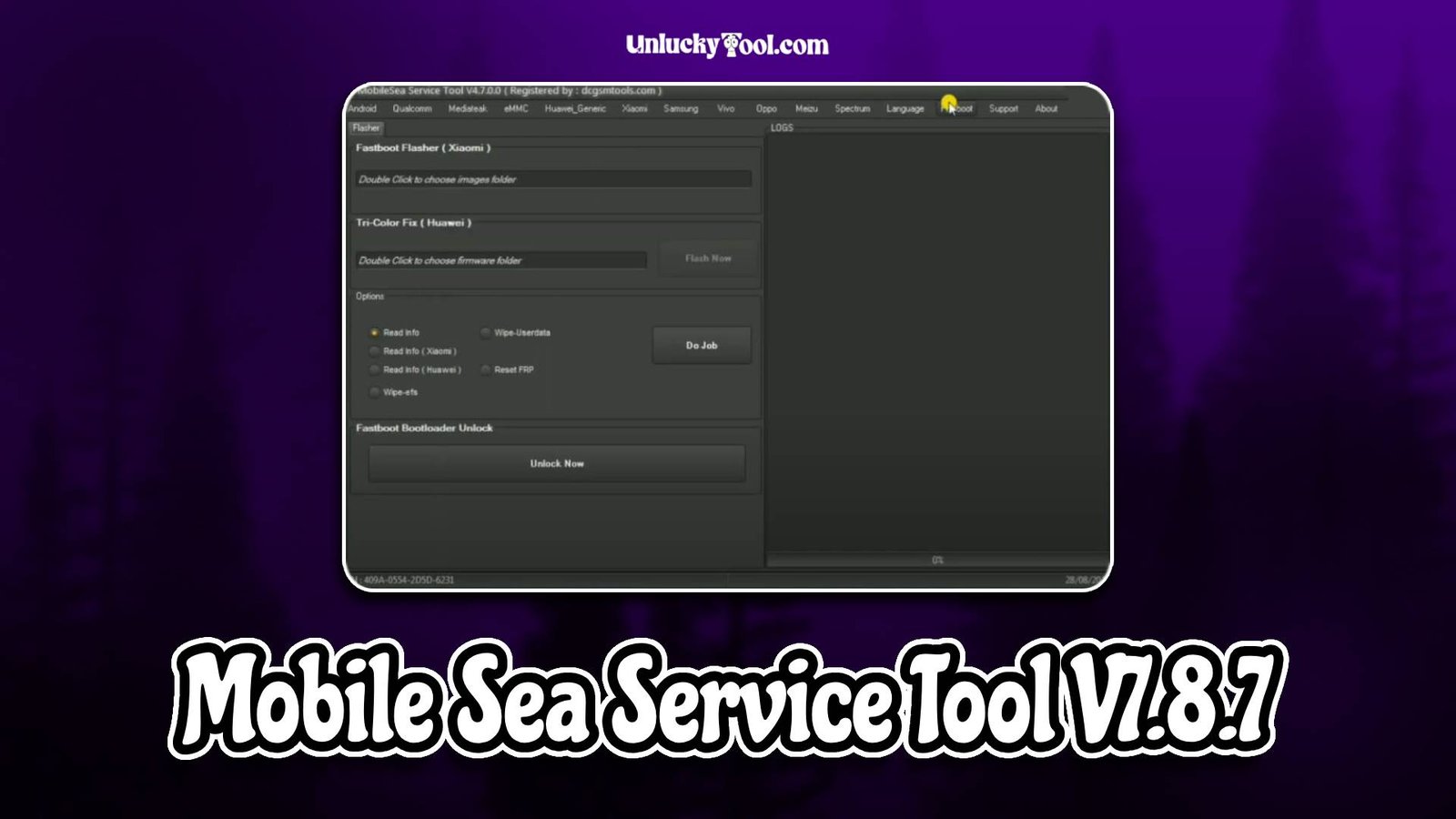 Mobile Sea Service Tool V7.8.7