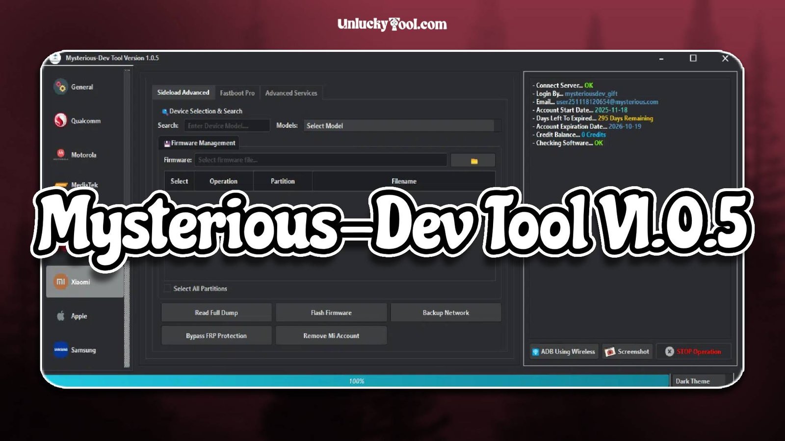 Mysterious-Dev Tool V1.0.5